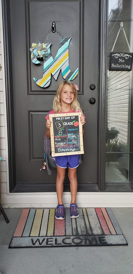3rd grader at Meadowlane